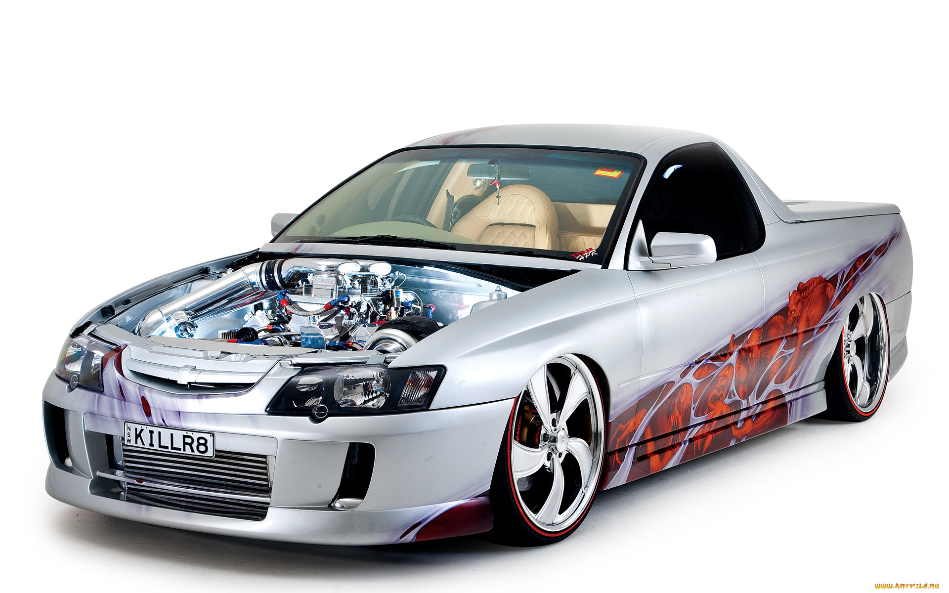 , custom pick-up, holden